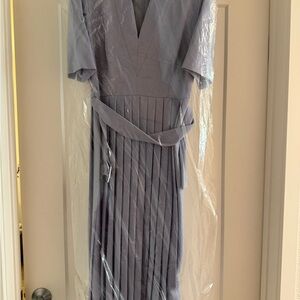 Karen Millen Light blue Long Sleeve Dress